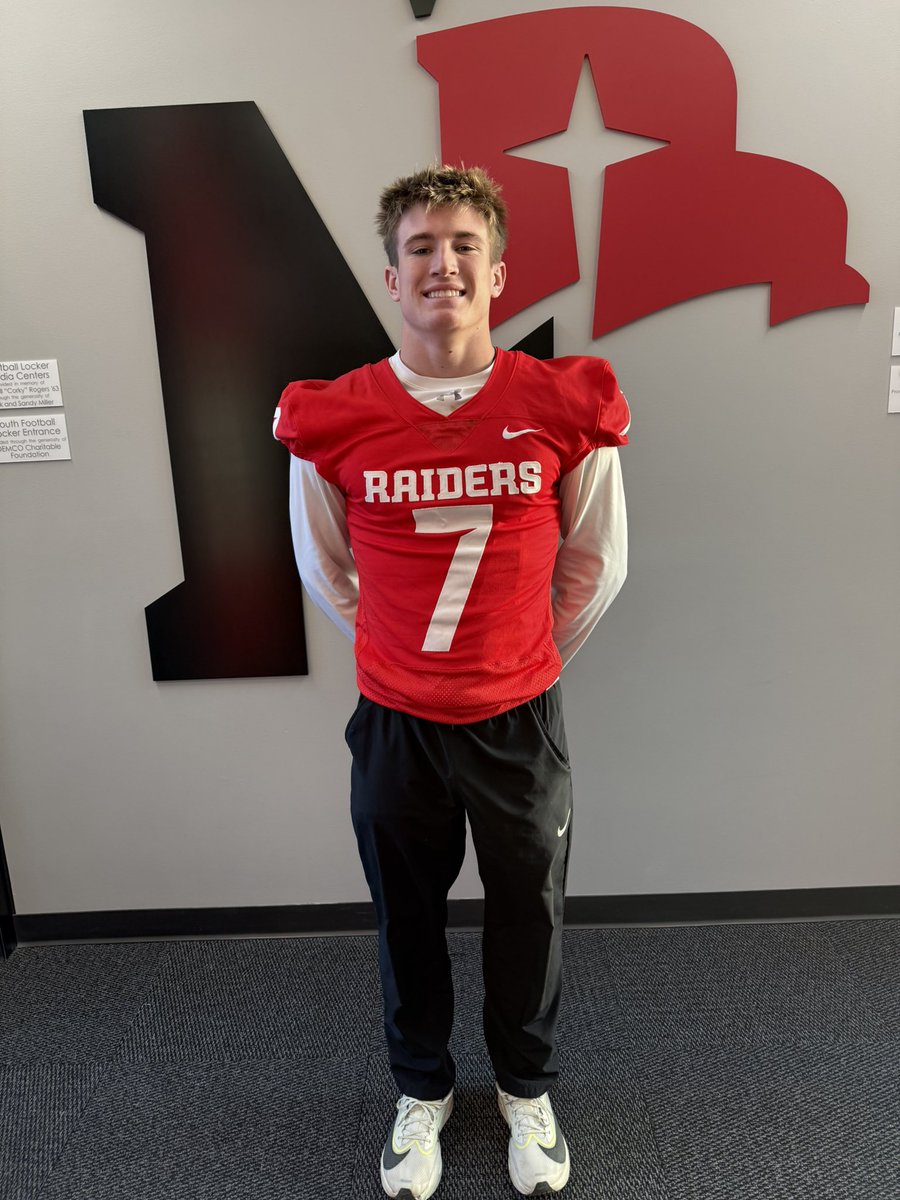 Had an awesome time down at Northwestern. Really exciting to learn about the environment and the culture of the Raiders! Thanks <a href="/Coach_Fryar/">Blake Fryar</a> for the invite.

<a href="/pierre_football/">Pierre Governor Football</a> 
<a href="/Steele_House/">Steve Steele</a>