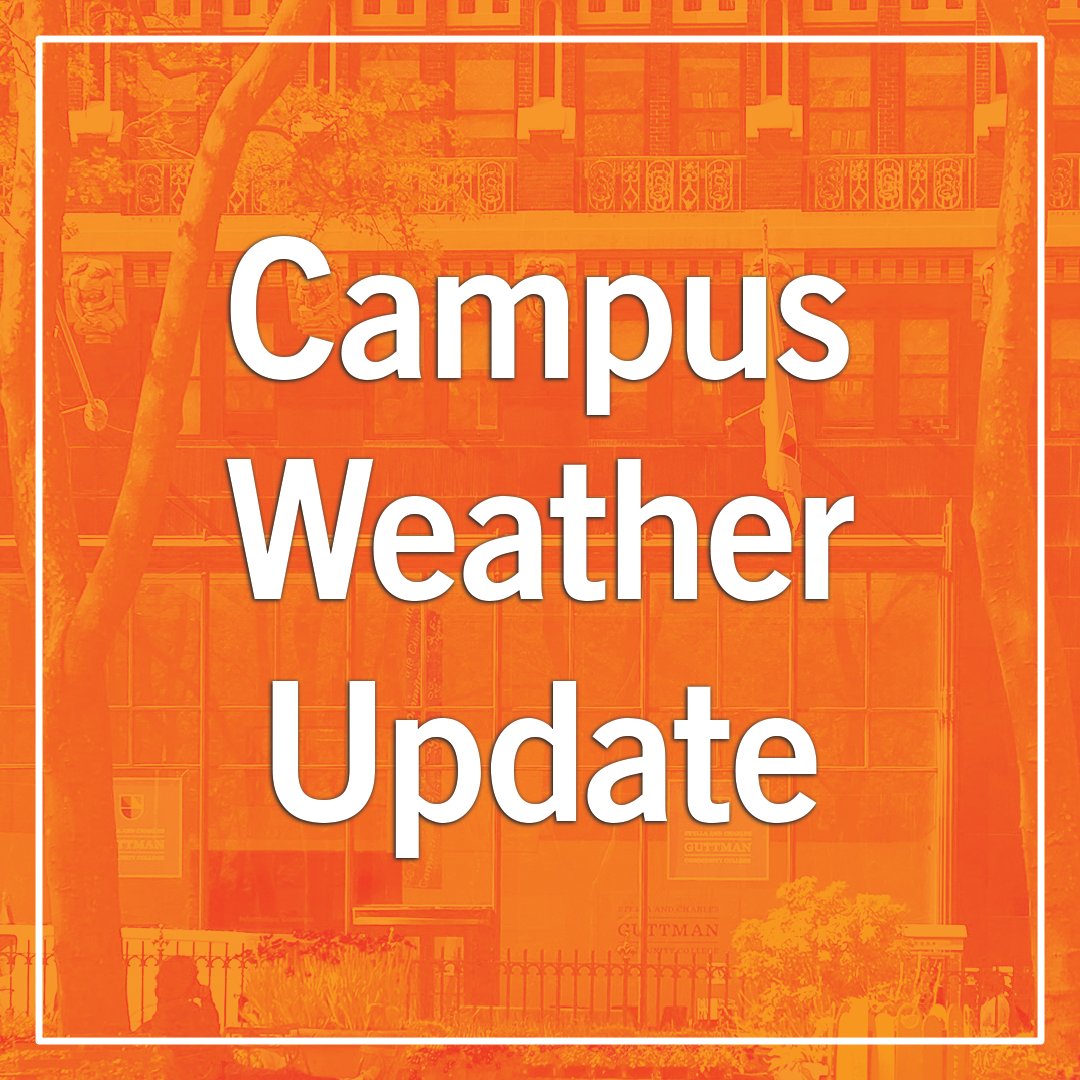 Guttman CC|CUNY tweet media