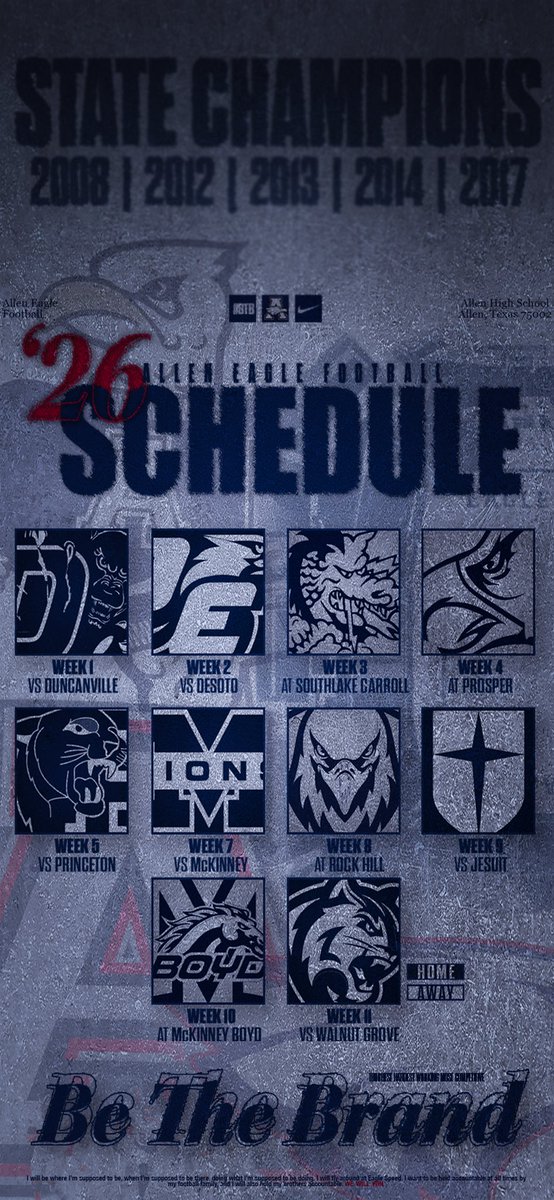 Allen Eagles Football ⭐️⭐️⭐️⭐️⭐️ tweet media