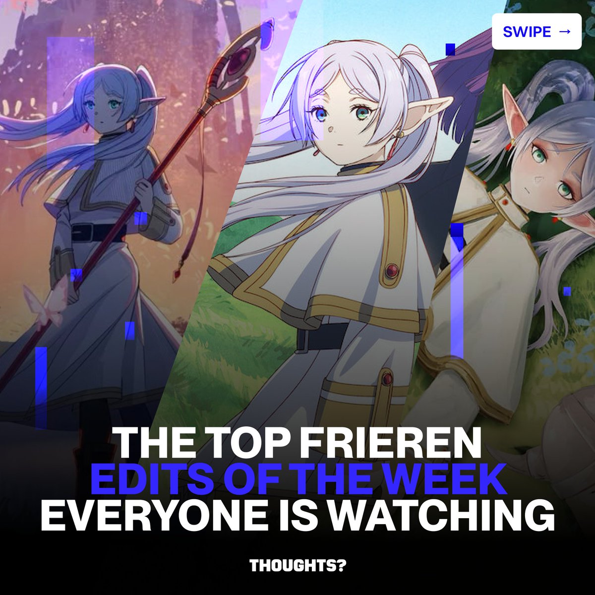 loopdlive's tweet photo. Frieren fans… this weeks edits were special ✨The quiet moments. The subtle emotions.
That scene that somehow hits harder every time you watch it. Some edits don’t need explosions to be powerful.
Tag the editor who captured the magic perfectly 🪄
#AnimeEdits  #EditOfTheWeek https://t.co/HTzoU8DytQ