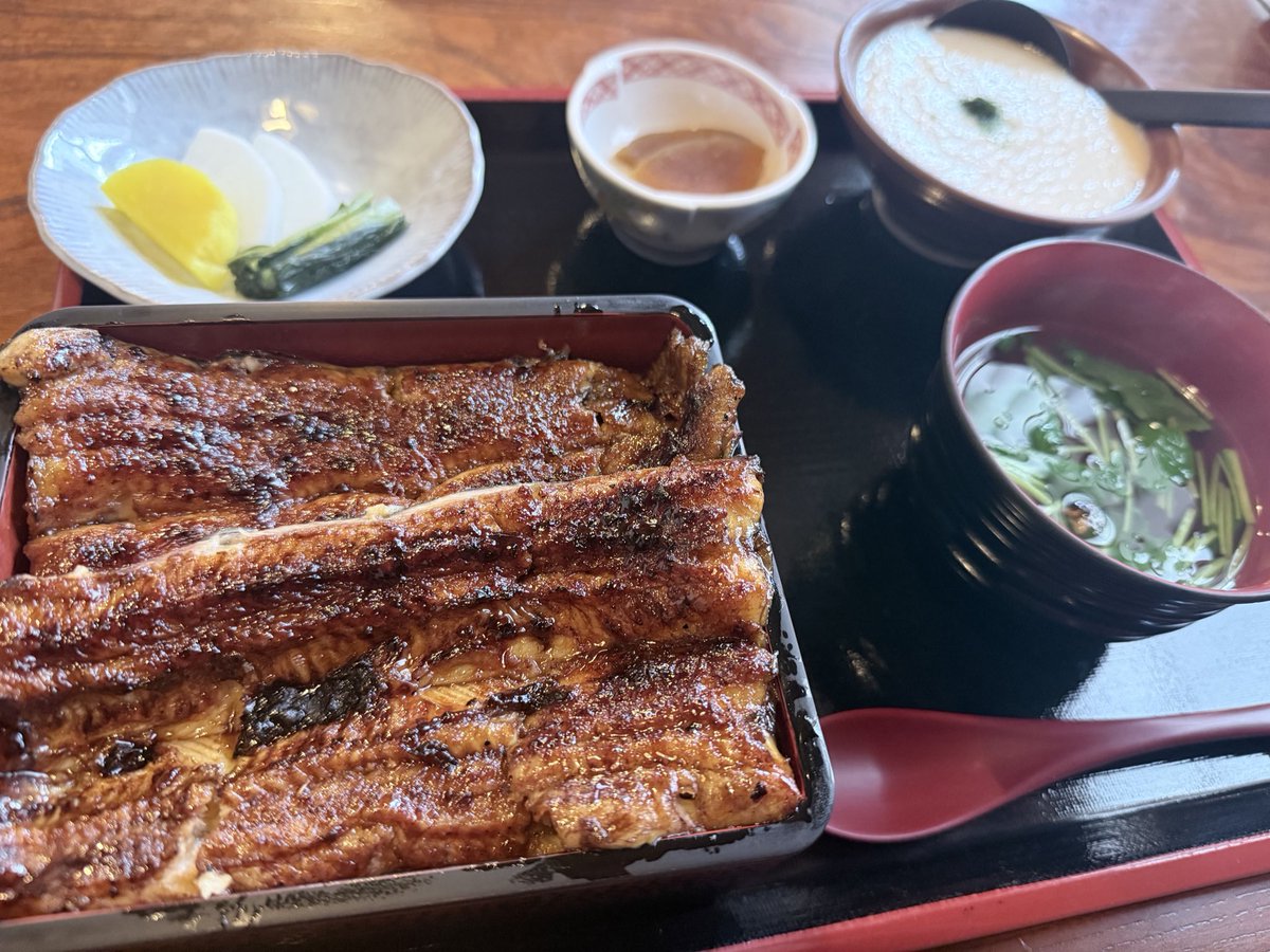 おはよう！ ほら鰻だよ☺︎ #茨城県 #笠間市 #量深 #千波湖1万人無料