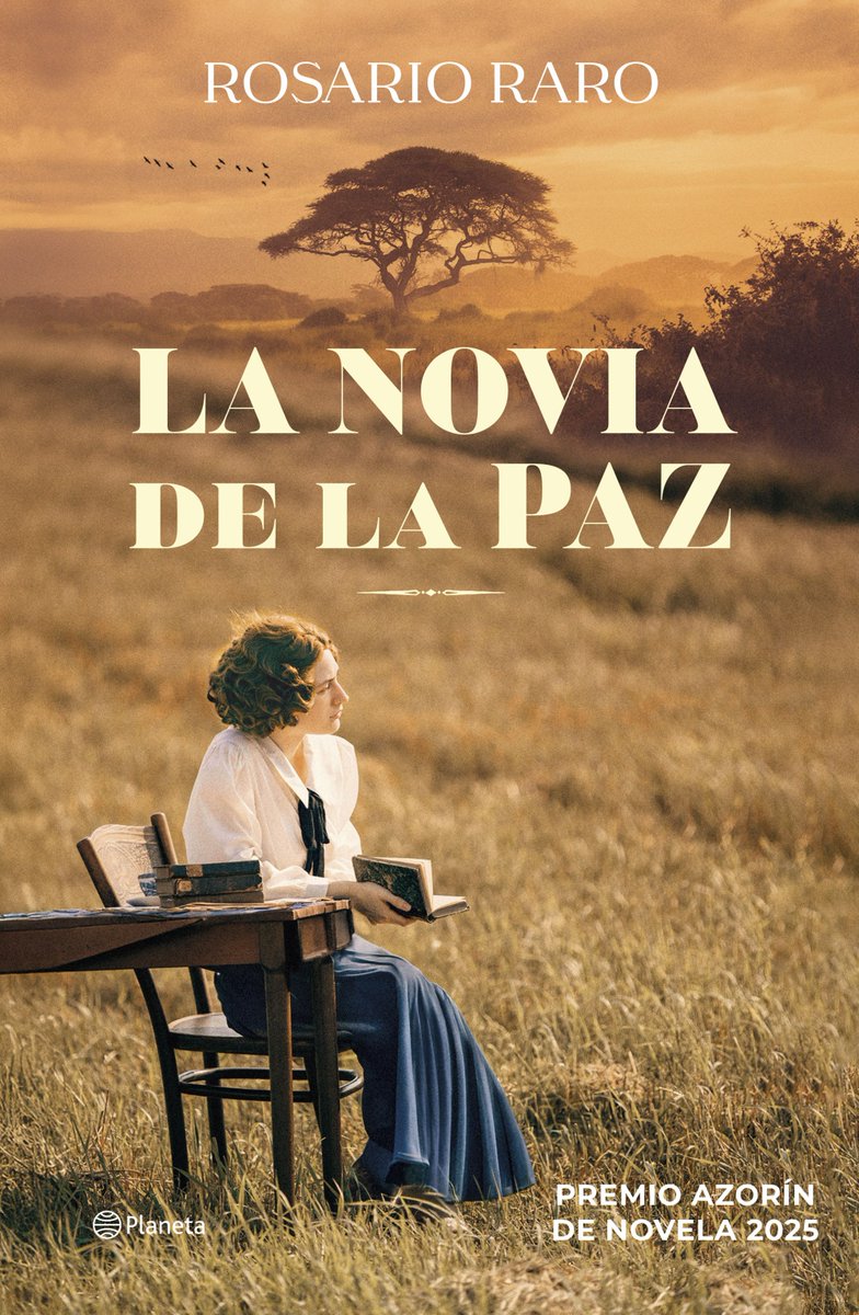 EntreLineasPC's tweet photo. La novia de la paz β Premio AzorΓn de Novela 2025
De Rosario RaroSur de Γfrica, 1901. Una mujer huye de un escΓ‘ndalo en Londres mientras Scotland Yard la investiga. Una historia de segundas oportunidades donde la mayor venganza es la felicidad. π«π#LIBROS #leerdam #lectura #art https://t.co/RdrqIetBmV