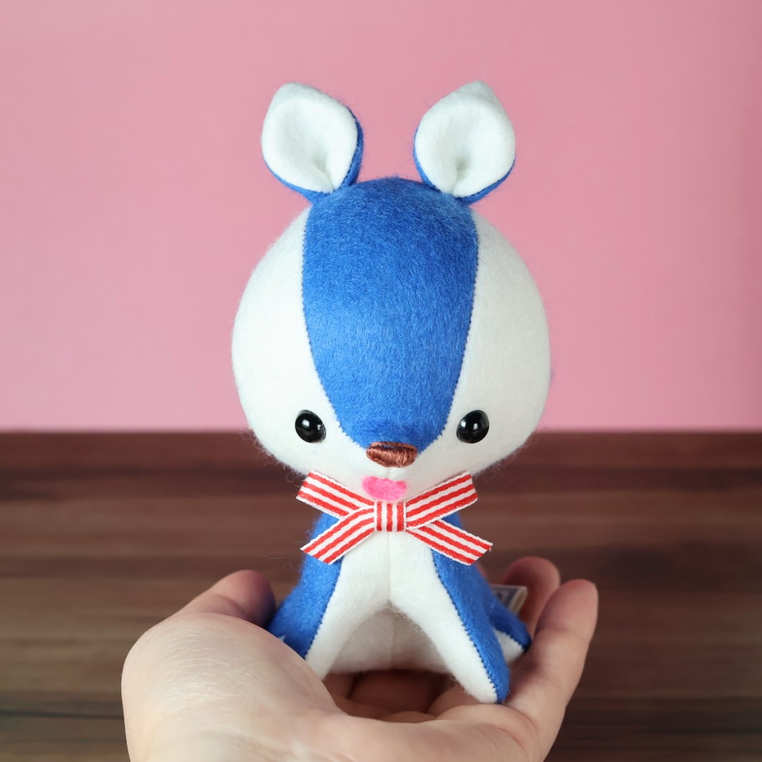 #シートフェルト作品展
今月は、リスちゃんができました😊