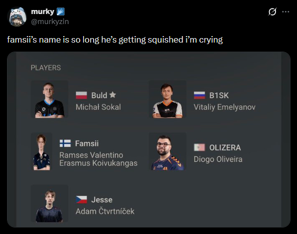 VCT struggles tweet media