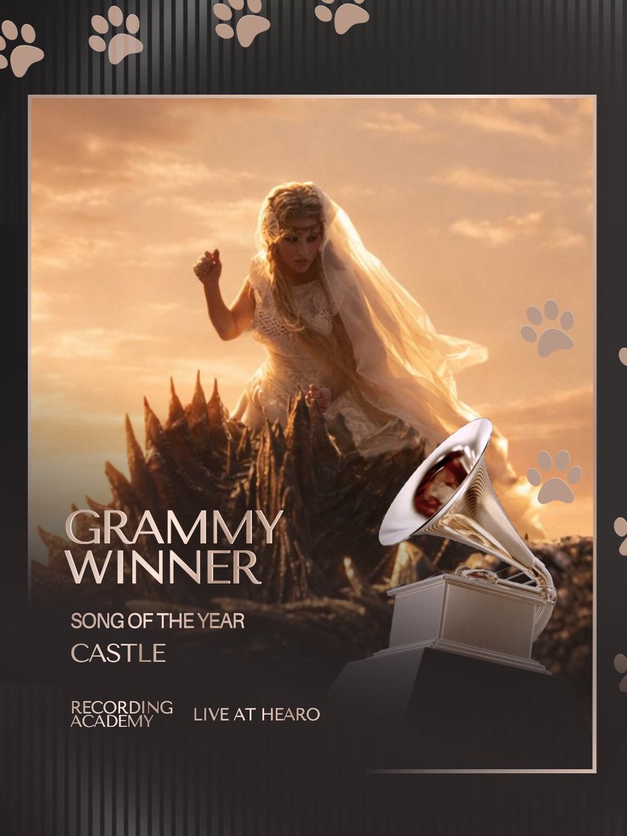 Azent VENCE #GRAMMYs de Song of the Year por "Castle"