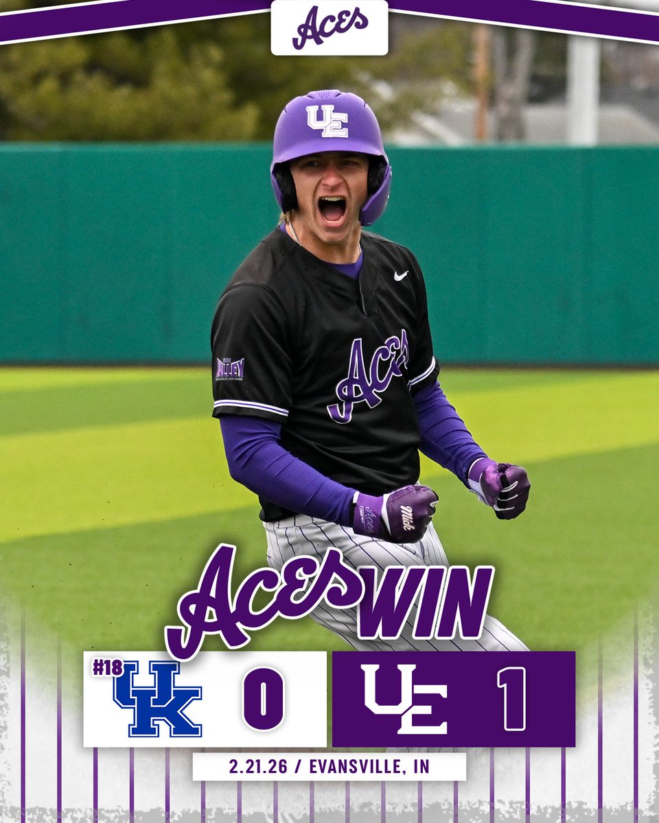 Evansville Purple Aces Baseball tweet media