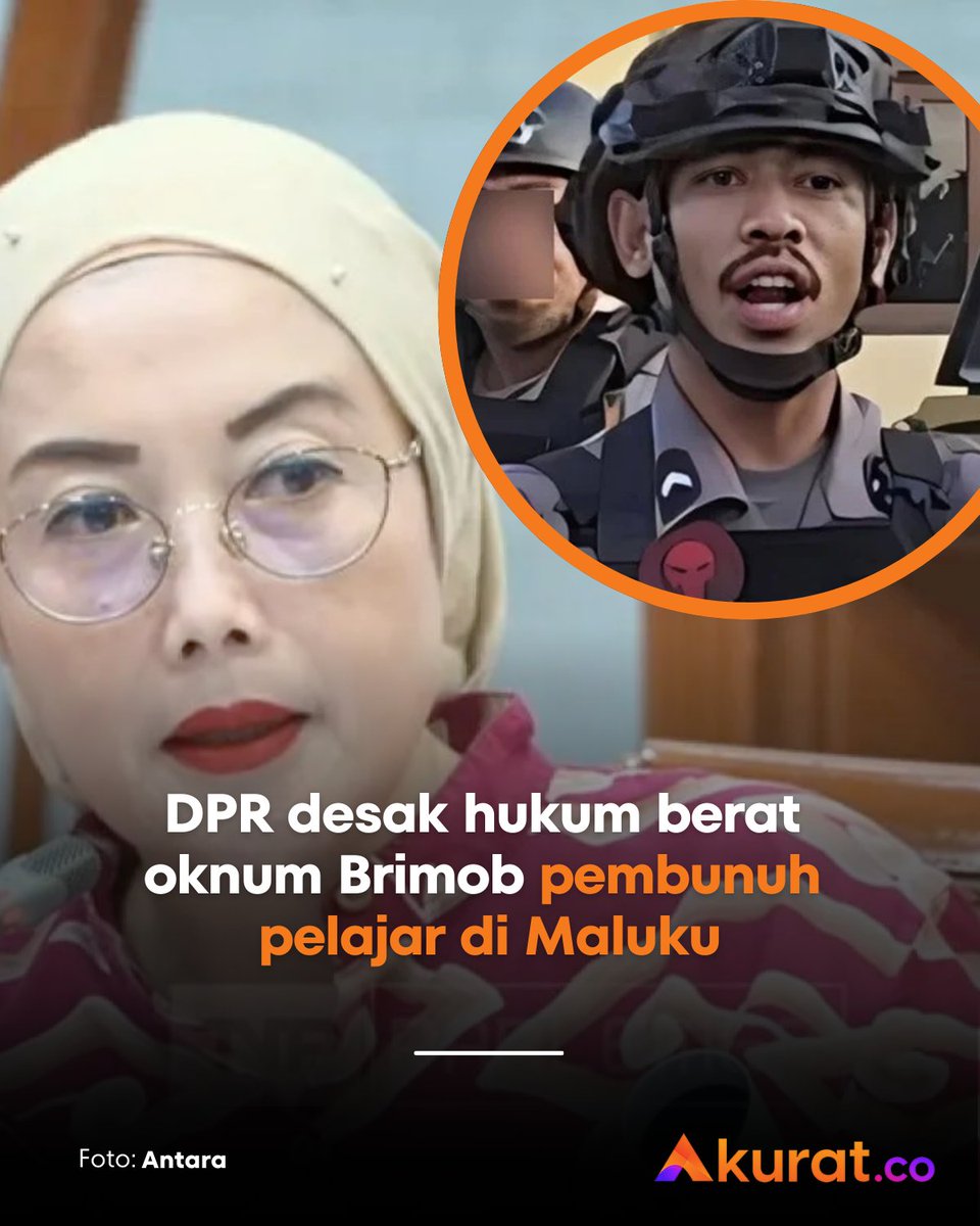 Anggota Komisi VIII DPR RI Selly Andriany Gantina desak beri hukuman berat dan maksimal kepada Bripka Masias Siahaya, terduga pembunuh Arianto Tawakal (14) dan penganiaya kakak Arianto, Nasri Karim (15) di Maluku Tenggara.

"Ini sungguh keji dan biadab, bagaimana bisa  seorang