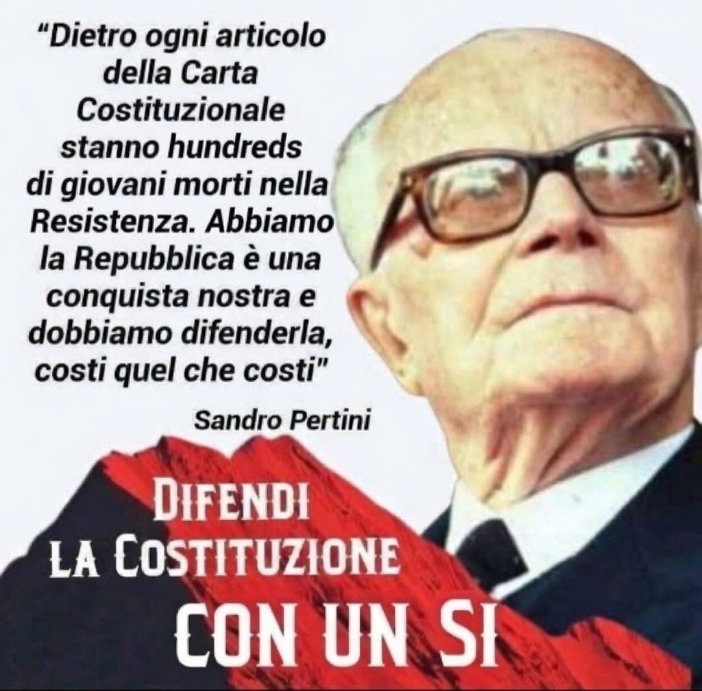 anche un vecchio parmigiano come lui voterebbe SI!!!