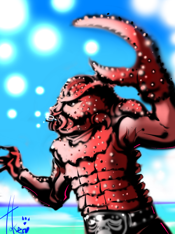 日曜日の怪人 『カニバブラー』です こちらも名前が大変良き💮 強力な