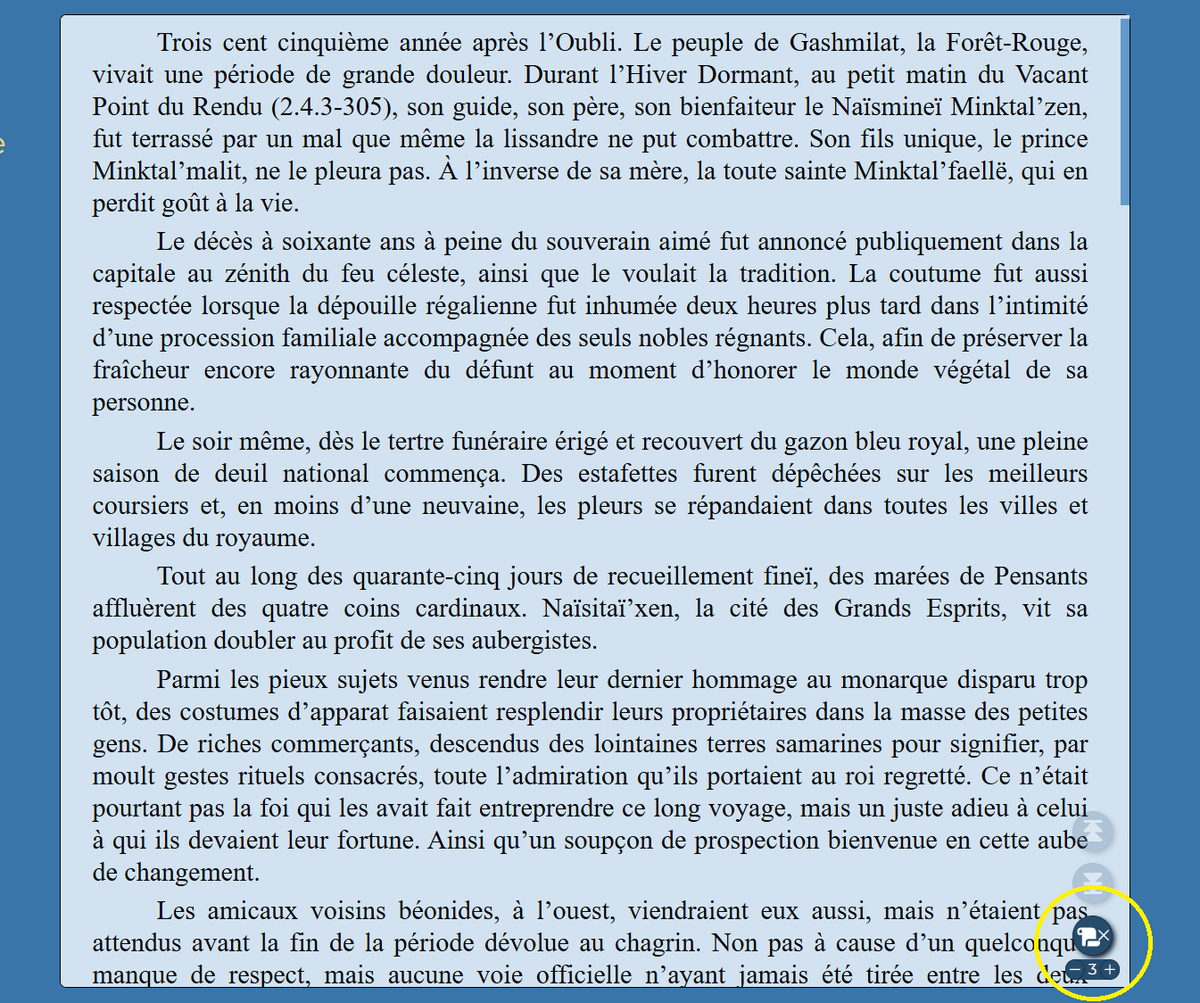 MarkusCharret's tweet photo. ✨ Plongez dans vos écrits comme jamais avec la v1.26.0 d'Épistolads ! 📖 Mode pleine page, défilement automatique, pastille "livre finalisé", compteur d'annotations... Plus d'excuse pour ne pas peaufiner vos œuvres !
https://t.co/OBtlb9tI31

#epistolads #écriture #relecture https://t.co/BwiMpzD6Pc