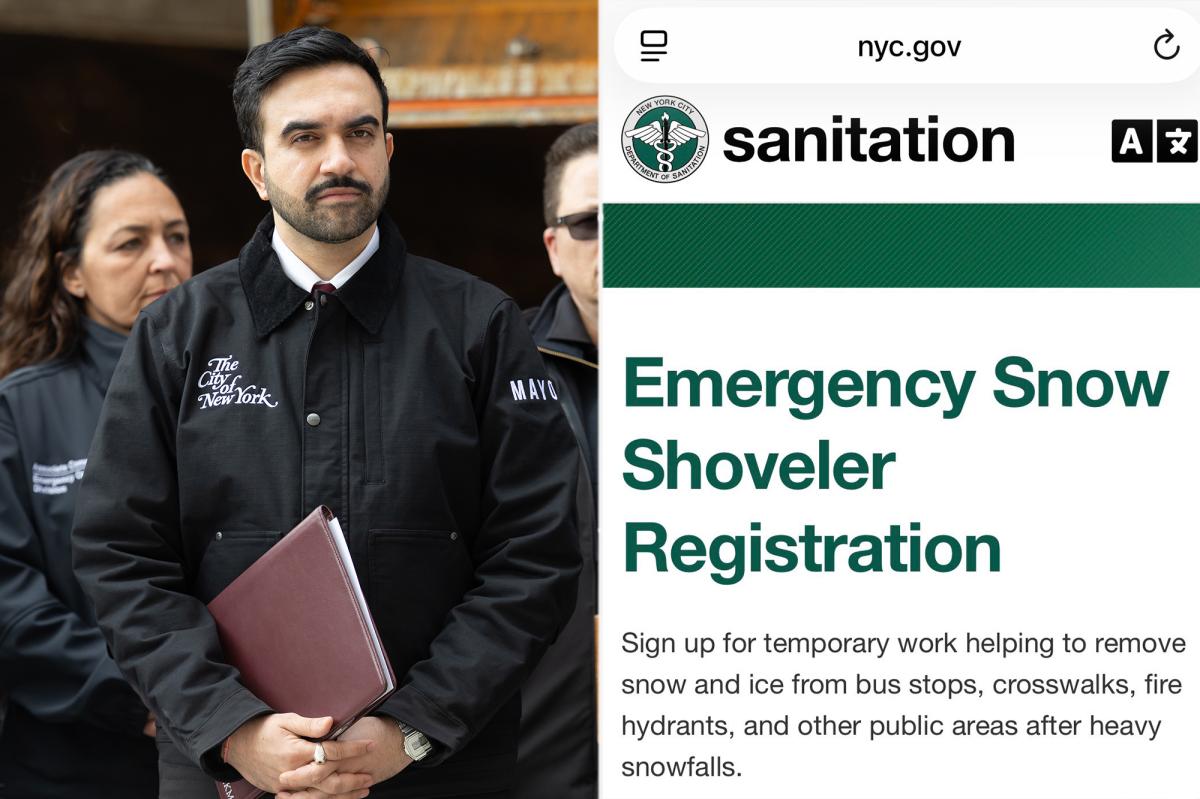 nypost's tweet image. Mamdani blasted for requiring 5 forms of ID to shovel while DSA opposes Voter ID trib.al/kfsNhzk