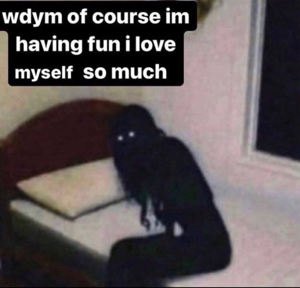 shadyxpapi's tweet image. No babe I actually enjoy feeling empty and dead inside