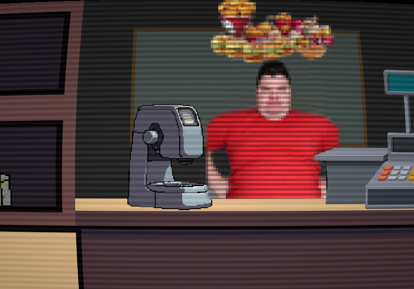 funkychickcape's tweet photo. #memes #gamedev #indiedev #cafe #pixelart #itchio #gamejam #minijam https://t.co/6birG9cu8e