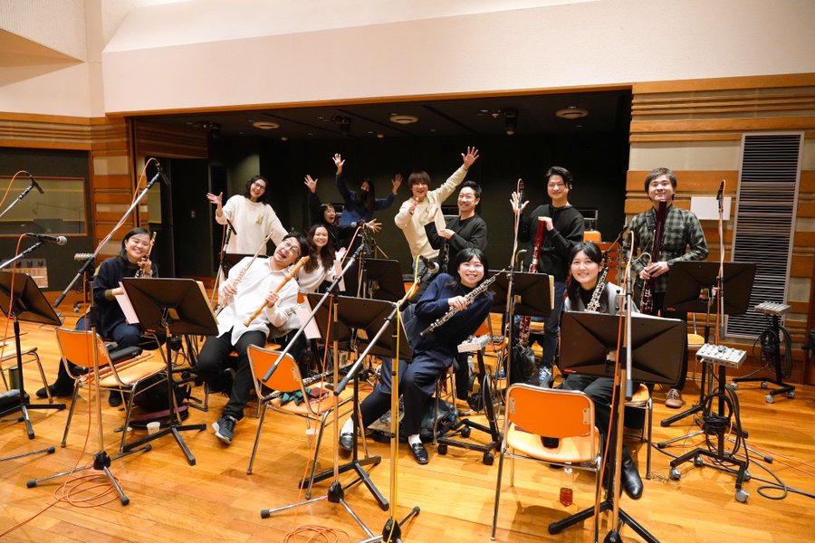 Yasunori Mitsuda has been recording multiple days with Manami Kiyota and other musicians on some secret project.

They previously worked together on Xenoblade Chronicles 2 &amp; 3. 

I want it to be for Monolith Soft so badly.