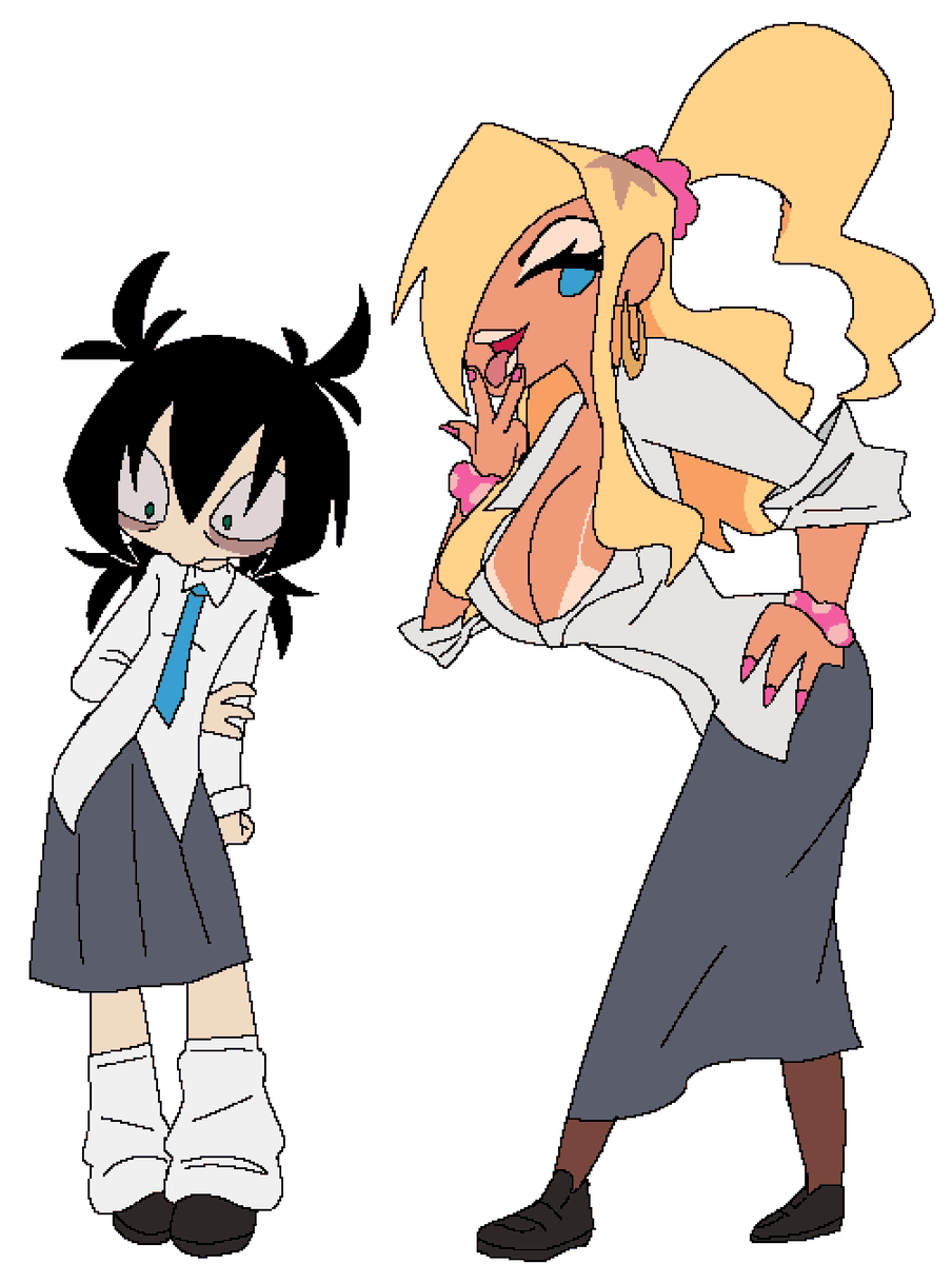 Fem Kylar &amp; fem Whitney 
#dol #DegreesofLewdity