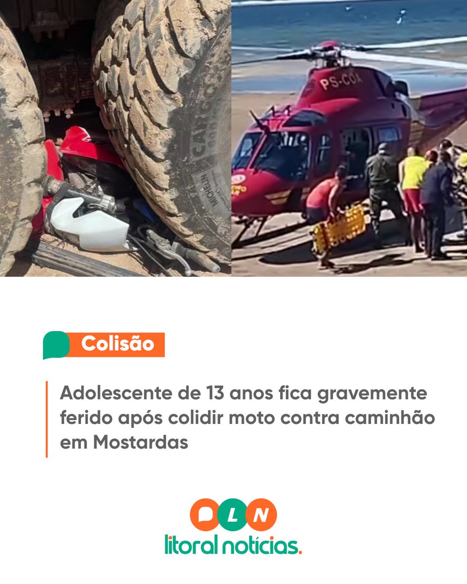 Vítima foi socorrida por helicóptero e encaminhada ao Hospital de Tramandaí

Saiba mais em litoralnoticias.com.br/noticia/3557/a…