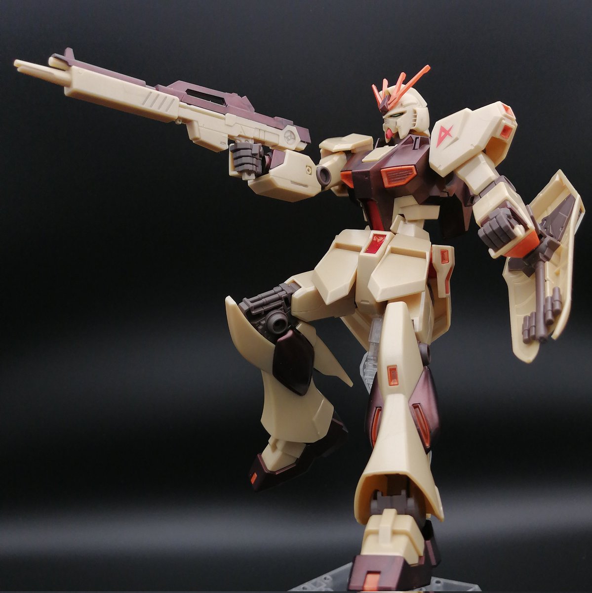 J(@J94029299)に貰ったνガンダム完成🎉🎊 アクシズショックイメージ