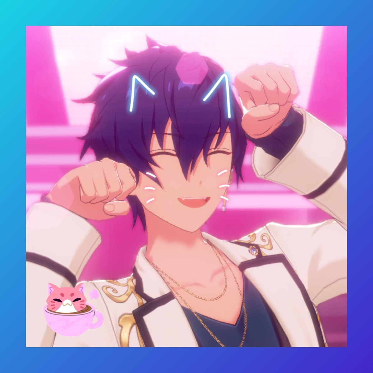 にゃんにゃんにゃんの日 #あんスタ #漣ジュン