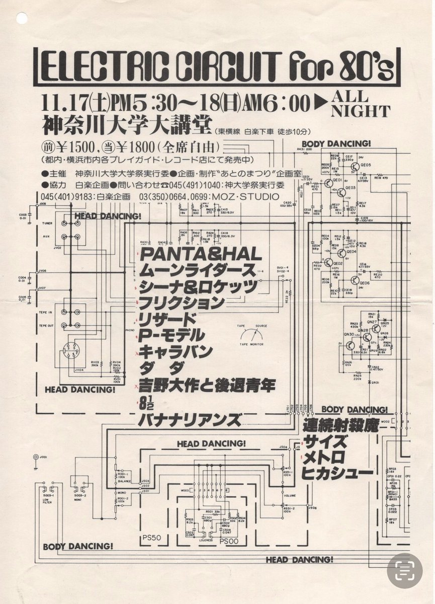 JAPANESE MUSIC POSTER SCRAP 様々な方からコメントを頂きました