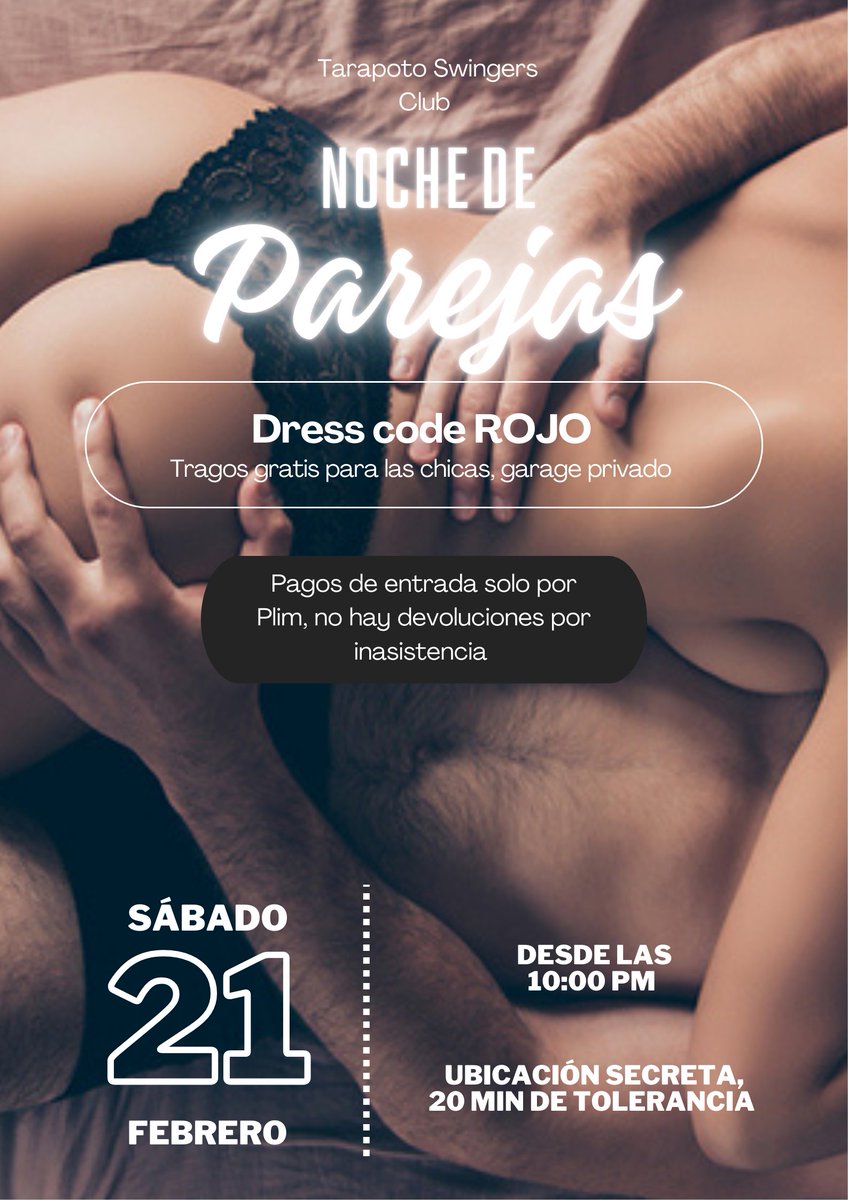 Tarapoto Swingers Club tweet media