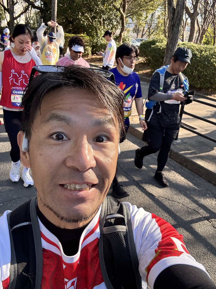 大阪マラソン2026 1号もうすぐ、スタート！！！