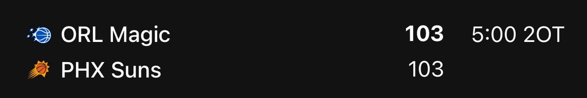 DOUBLE OT… Paolo Banchero been stuck at 8 assists since the 4th 😭