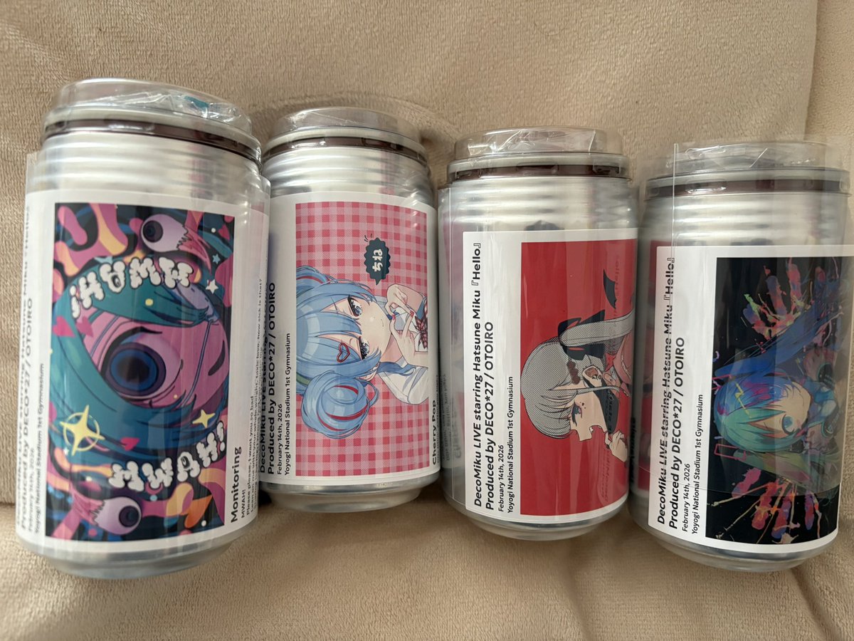 後2種類でコンプリート
っても地元の新潟では売り切れていて買えなかったけど職場の人が都内で見つけて買ってきてくれた
10本買って被ったらしく被りをもらいました☺️
飲みきれないからって理由で計7本もらったんだけどね！

#DECO27
