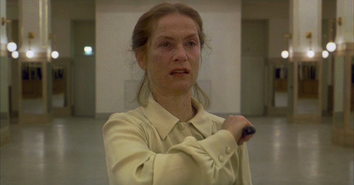 isabelle huppert in la pianiste (2001)