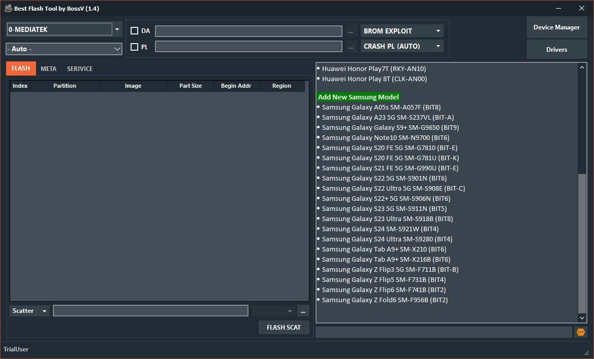 CrazyPerso79308's tweet photo. Best Flash Tool by BossV V1.7 (Revised)

Download Link: https://t.co/LU8tUemfTj

Most Advanced Zero Technology Tool
Enhanced Qualcomm Zero-Technology Method
Optimized Overall System Performance

#BFTTool #flashtool #freetool #androidtool #mobiletool https://t.co/FDj4L2LRlk