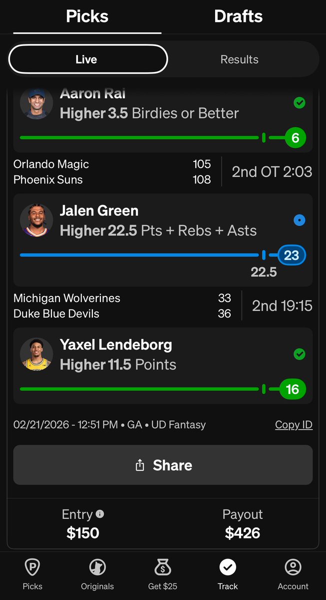Jalen green I still lost all respect overtime saved my ass

<a href="/UnderdogNBA/">Underdog NBA</a>