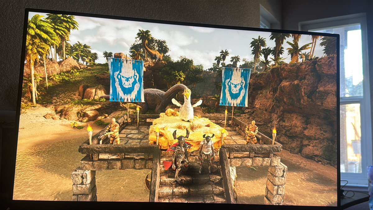 Dometheous has risen! Our no tame challenge continues tonight on <a href="/survivetheark/">ARK: Survival Ascended</a> #playark