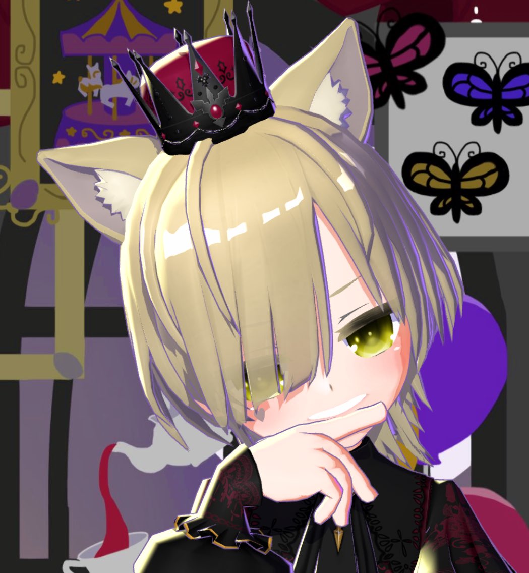 おはよお！！🐱 今日はにゃんこの王さまじゃば！！👑 毎日狂ったように