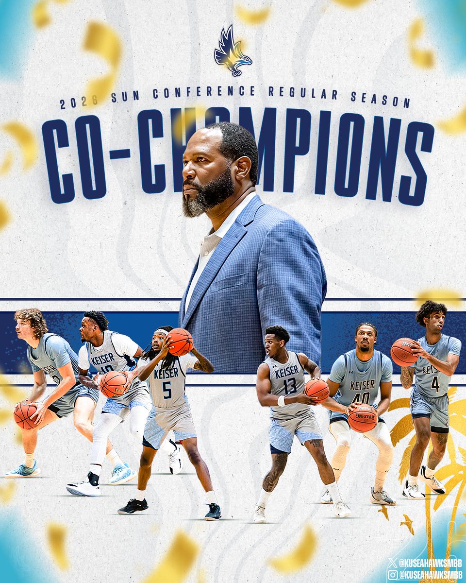Keiser Men's Basketball tweet media