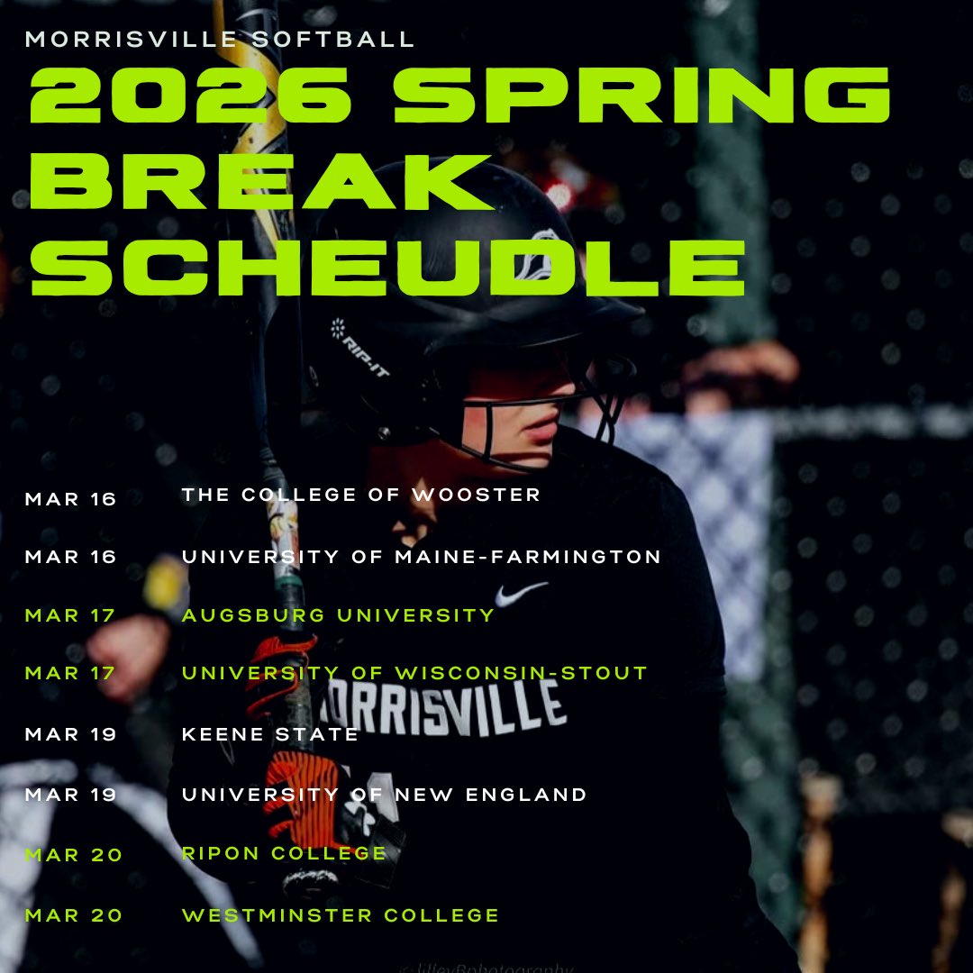 SUNY Morrisville Softball tweet media