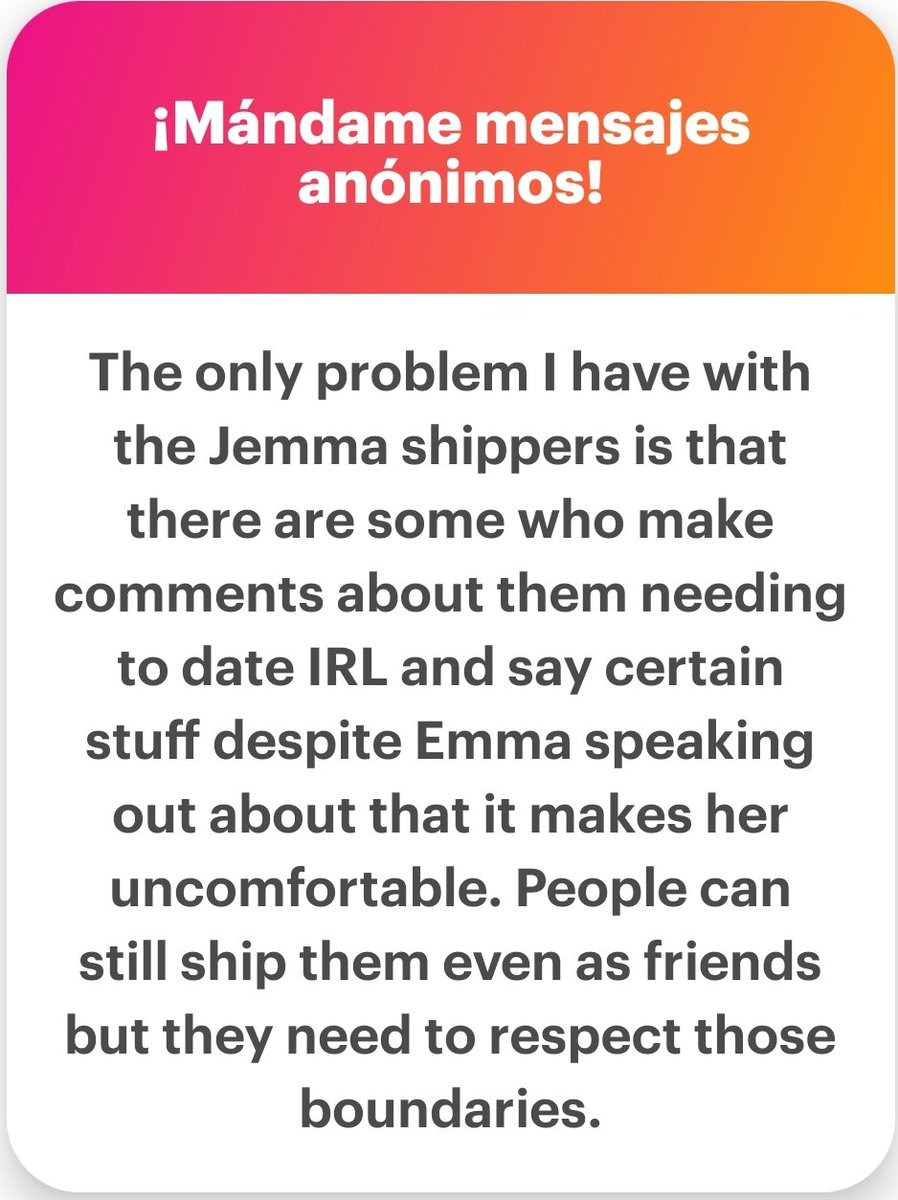 Lesbian power // I mean, I get you. As a Jemma shipper too, I think there’s a limit that should be respected :PP