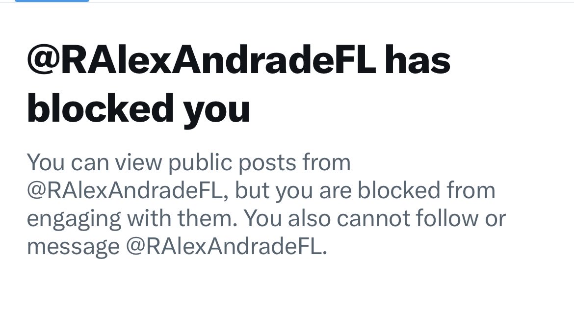 That’s what I get for exposing the Hope Florida Hoax, his $350K “Carbon Sequestration Task Force” and his pro LGBTQIA+ bill from 2019.
