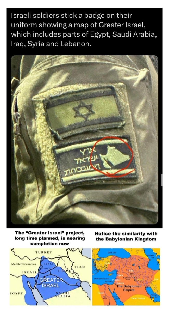 parang1228972's tweet image. Zionism is a Templar/Jesuit ideology.
Created and owned by London Square Mile papal Templars on behalf of black nobility, the Yinon plan is deceptively named "Greater Israel" to hide the identity of those behind it. As always, Babylon is blaming the Jews for his own crimes.