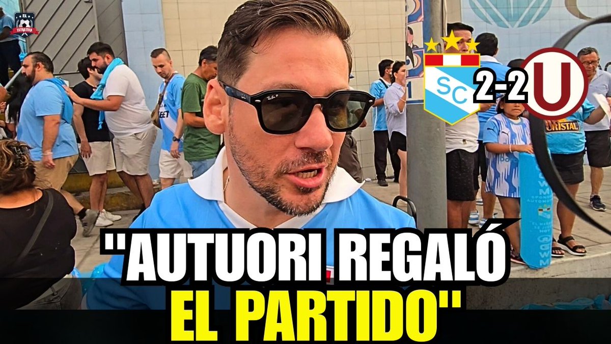🚫 Partido de un tiempo para cada uno. Todita de Autuori: mal planteamiento y buen replanteo. Metió 4 cambios de arranque y arriesgó, SC jugó sin contención el ST. Manejó la pelota y lo arrimó. Bien Sosa. Gigante Enríquez. Así reaccionó el hincha.

👉🏼  n9.cl/o96fd