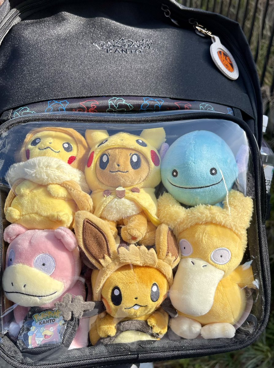 痛リュック準備オッケー、カヤツリタウンへ出発！#ポケパーク　#PokeParkKANTO #pokepark