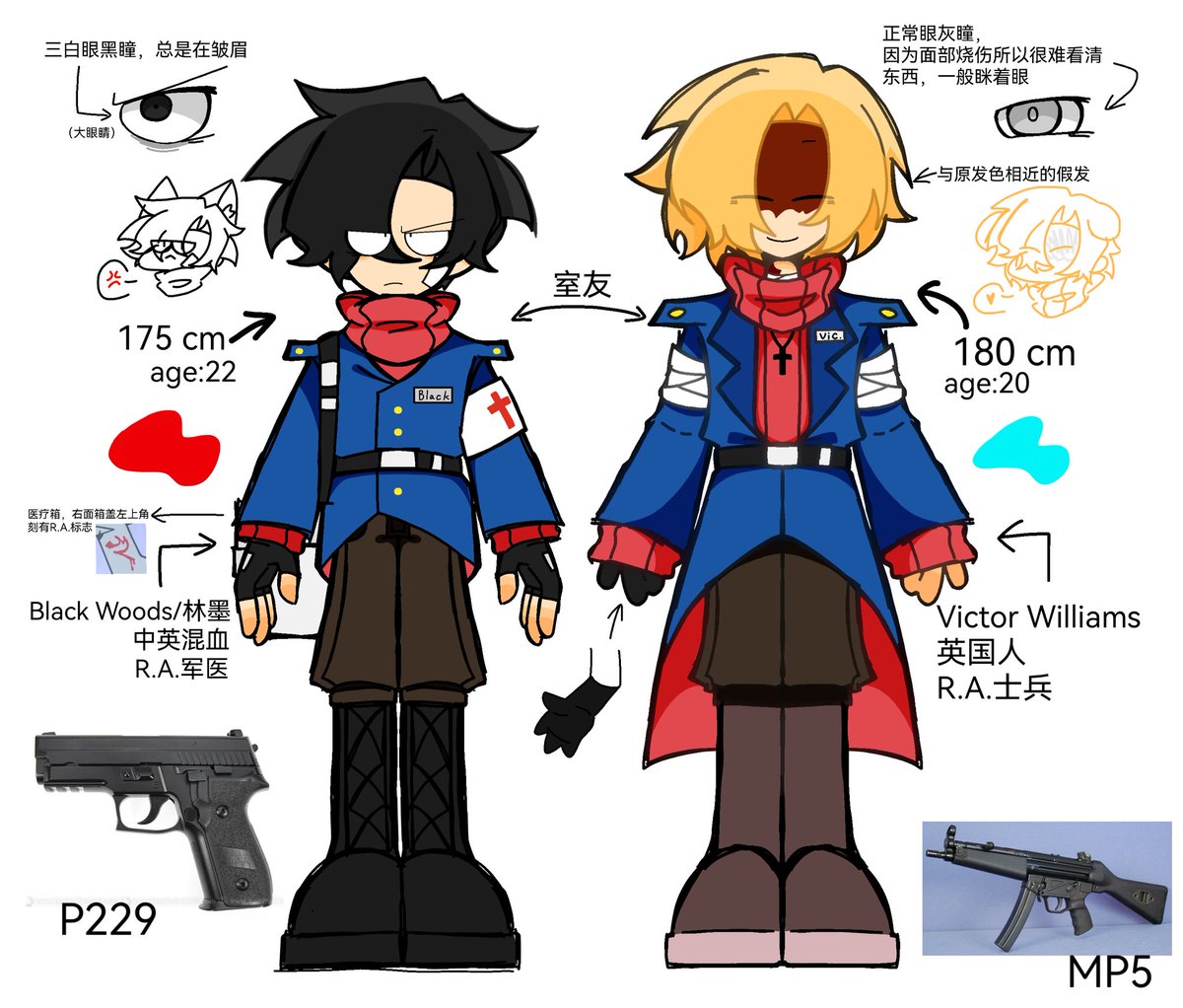 BlackHatesWork's tweet photo. 更新的立绘分解）
#eddsworldoc #BlackHatesWork https://t.co/UNUuJT0lBI