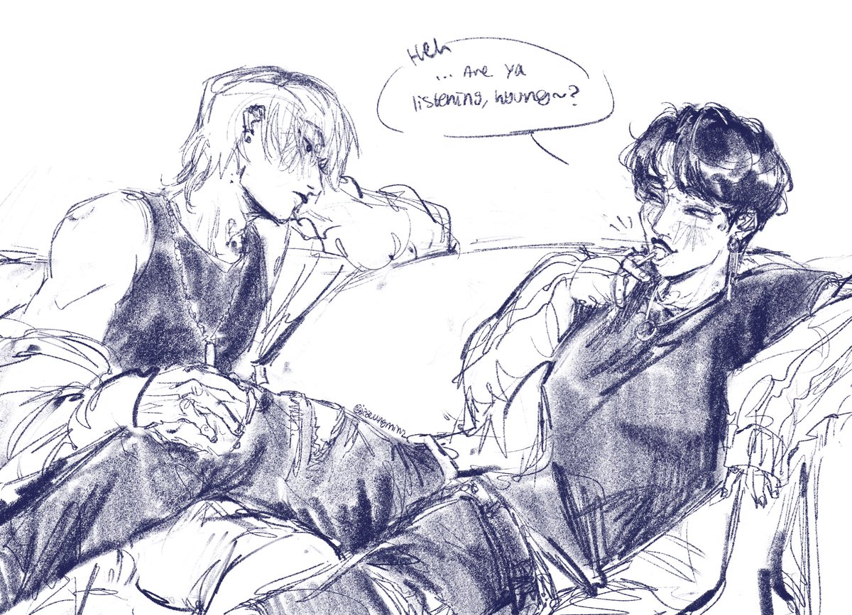 boy you know damn well he isn’t 🐯🐈‍⬛