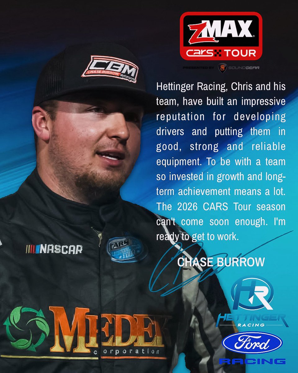 Chase Burrow Motorsports tweet media