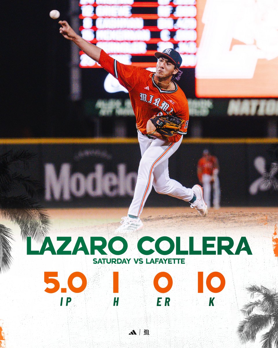 Miami Hurricanes Baseball tweet media