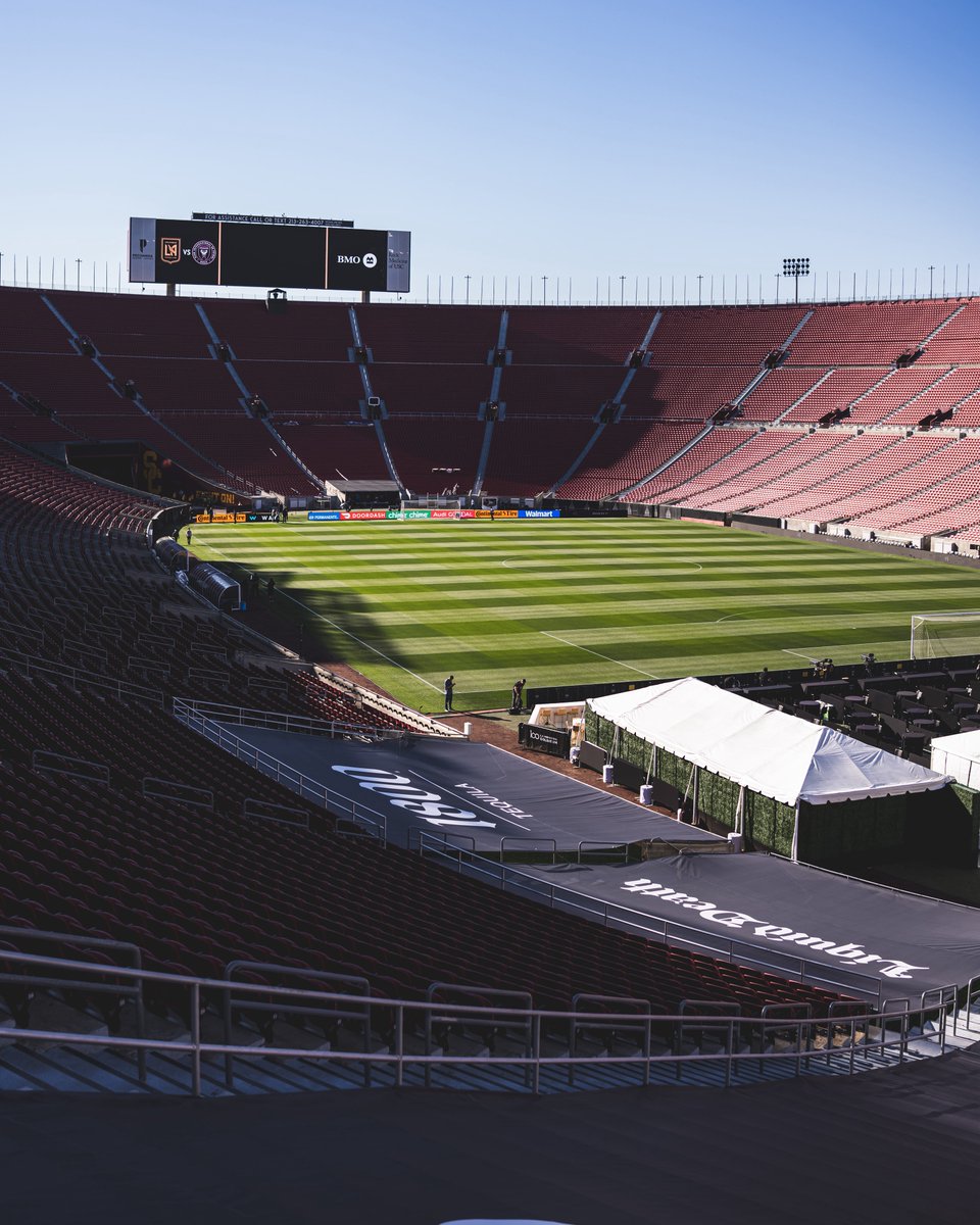 Awasi254's tweet image. RT @InterMiamiCF: 🏟️ A historic stage. Todo preparado en LA.