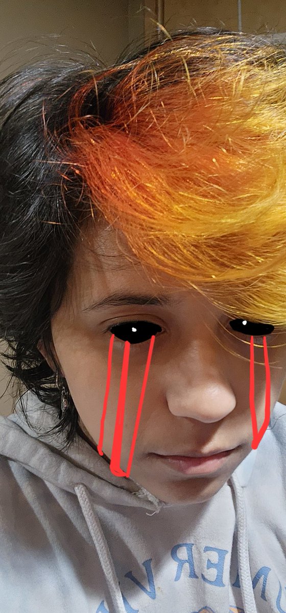 TR1CLIP's tweet image. Just got my hair redyed! #loveit