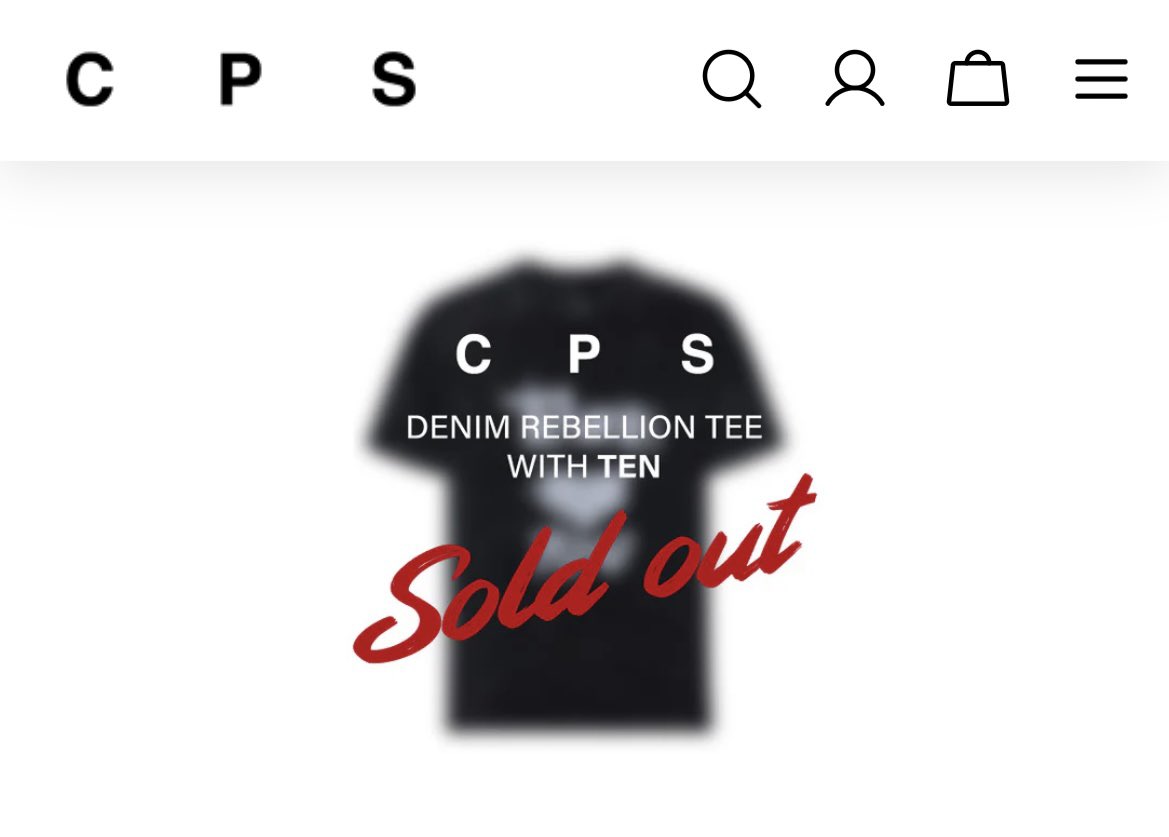 olalacool's tweet image. C P S ก็แปะป้าย 𝓢𝓸𝓵𝓭 𝓸𝓾𝓽 คอลเตนล์ไว้อย่างโดดเด่นหน้าเพจเลย ก็เจ้าพ่อล์ $OLD OUT นี่นาา #CPSxTEN 🤩🤩🤩