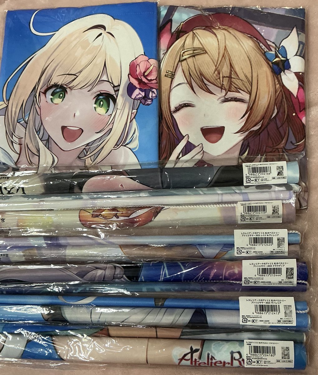 レスレリのタペストリーを購入しました🤗