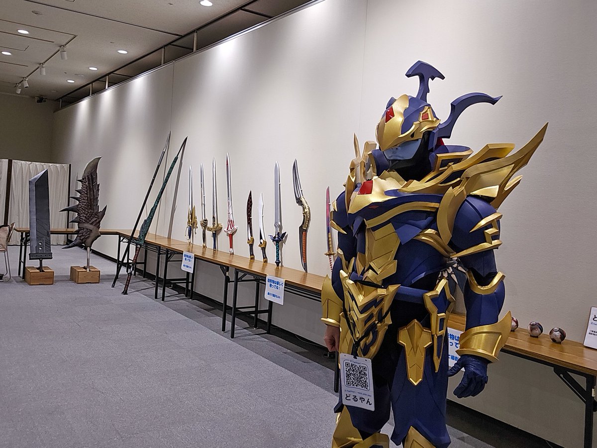 walpurgisnachti's tweet image. RT @dol_phin_max: カオスソルジャー着替え終わりました！
【2F展示ブース】ゲーム造形物体験コーナーでお待ちしております！
#UOZUGAMEDAY