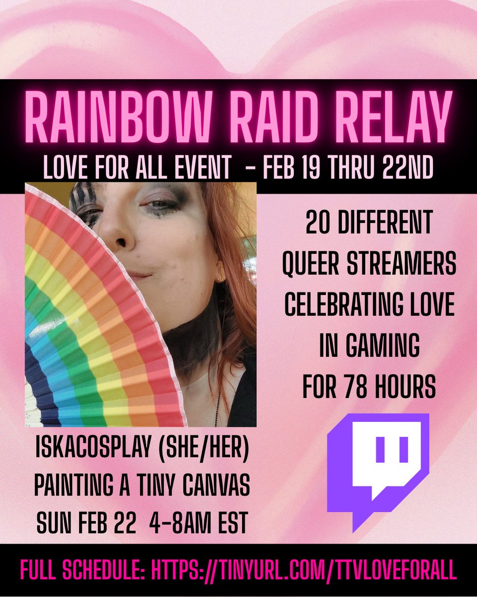 TheRainbowRaidRelay tweet media