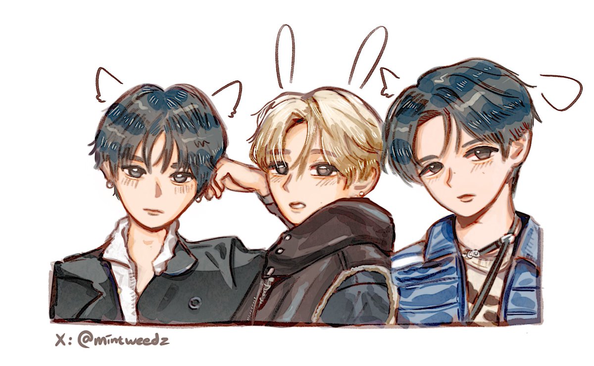mintweedz's tweet photo. 🐱🐰🐶

#ALD1_fanart #ALD1fanart #ALD1
#ANXIN #SANGWON #SANGHYEON
#안신 #상원 #상현 https://t.co/V1BnnoEqEI